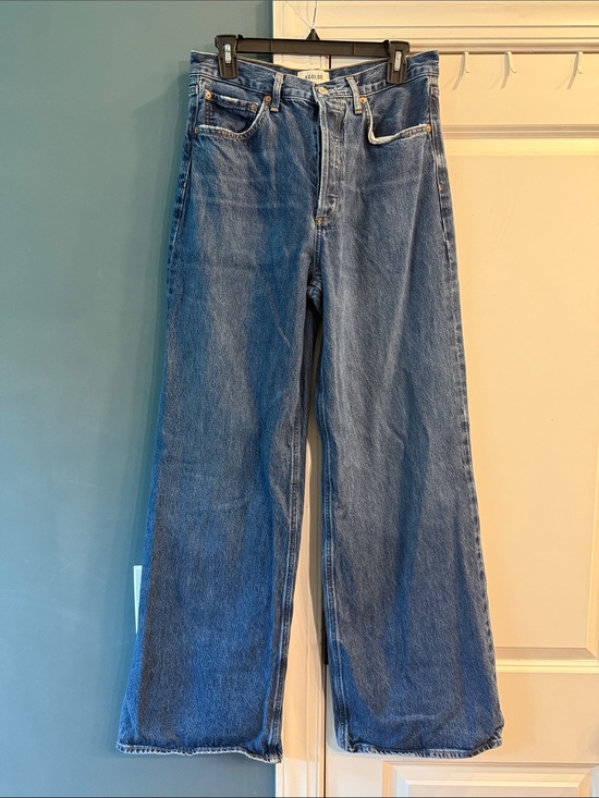 Agolde Denim - Agolde Dame High Rise Wide Leg Jeans 28x33